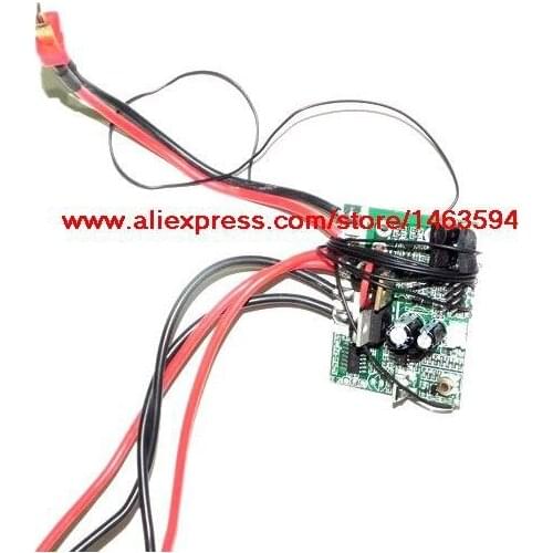 Wholesale JTS828 FQ777-604 RC Helicopter Spare Parts PCB BOARD Receieving board Circuit board Free Shipping