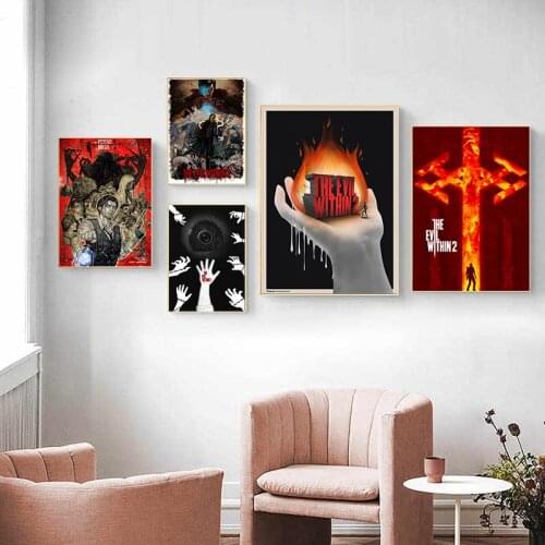 The Evil Within Posters And Prints Wall Art Canvas Paintings Pictures Living Room Home Decoration