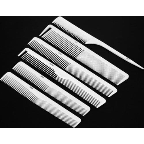 6pcs/Set Professional Hair Brush Comb Salon Anti-static Hair Combs Hairbrush Hairdressing Combs Hair Care Styling Tools