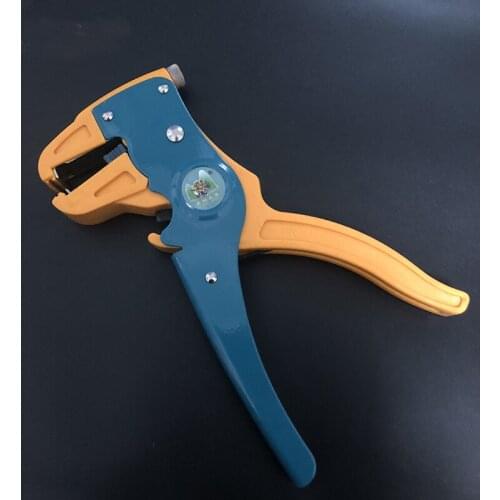 HS-700d Self-automatic wire stripper cutting pliers hand tool Insulation Wire Stripper Cutter Hand Crimping Tool