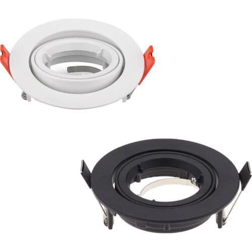 Classic Style Led Lighting Ceiling Downlight Housing White Black Recessed Spotlight LED Lamp MR16 Frame GU10 Downlight Fixture