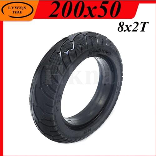 200x50 Solid Tire 8X2T For Speedway mini 4 Pro Rear Wheel 8 Inch Electric Scooter Tyre RUIMA mini 4 PRO Rear Tire