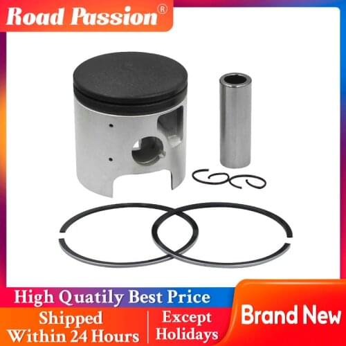 Road Passion Motorcycle Parts Piston Rings Kit 56-57mm For Kawasaki KDX125 KDX 125 1990-1999