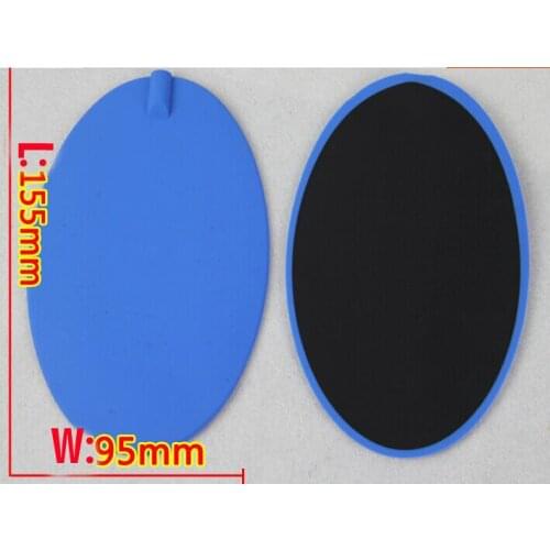 4pcs/lot(2 Pair) Blue Silica gel TENS 95*160mm Acupuncture pads weight loss electrodes pads for electronic tens pulse masager