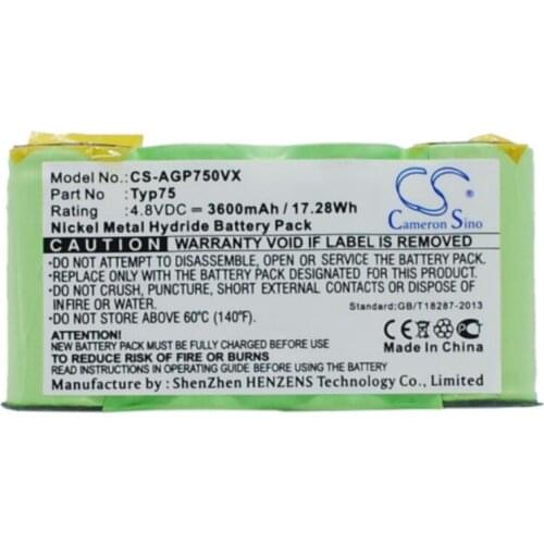 Cameron Sino 3600mAh battery for AEG AG64x Liliput vacuum cleaner Typ75 Vacuum Battery