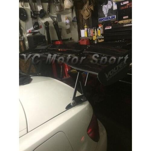 Car Accessories Carbon Fiber Rear Spoiler 1700mm with 290mm Stand Fit For 2000-2008 S2000 AP1 AP2 VTX Type 5 Style GT Wing