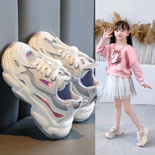 Children Sneakers Kids Girls Boys Shoes High Quality Breathable Colorful Toddler Shoes Loafers Vulcanized Shoes Girls Sneakers