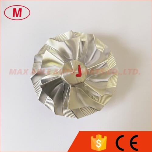 GTA4082V 17201-E0303 57.96/82.00mm 6+6 blades Turbo aluminum 2618/milling/billet compressor wheel for J08E/GH8/PKC37/MKB37