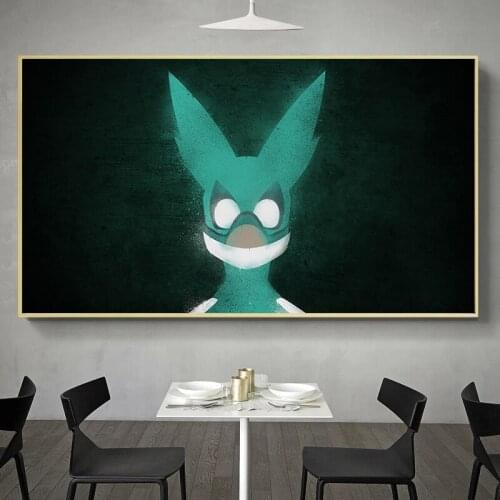 Colorful Japanese Poster My Hero Academia Anime Wall Scroll Decoration Poster Art Prints 20 x 28 Inches,No Frame