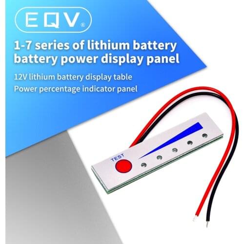 Lithium Battery Level 1S 2S 8V 3S 12V 4S 16V 5S 21V 6S 25V Indicator Tester LCD Display 18650 Lipo Li-ion Battery Meter Module