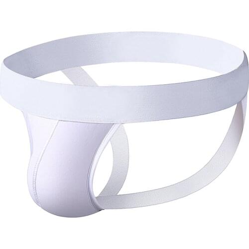 2020 ADANNU Brand male underwear men thongs sexy jockstrap cotton monochrome tanga quick dry breathable sissy panties hombre gay