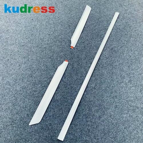 Front Bumper Cover Trim For Toyota Raize 2020 2021 ABS Chrome Head Bumper Molding Strip Trims Sticker Car Styling Accessories