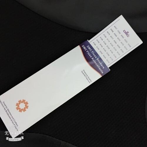 Oneroom New Sticker With Color Number Of DMC Thread Embroidery Cross Stitch Floss Thread Tool Accessory