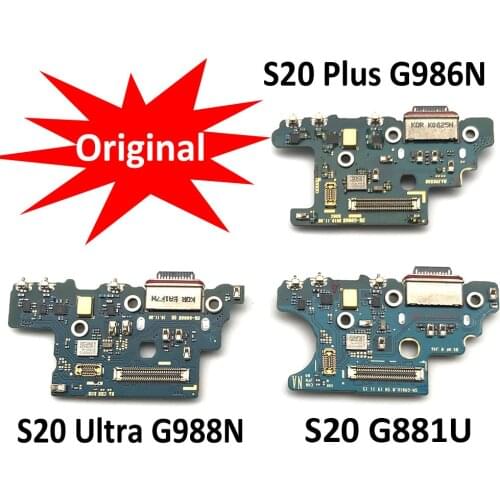 New Dock Connector Micro USB Charger Charging Port Flex Cable Board For Samsung Galaxy S20 / S20 Plus /S20 Ultra / A20 A205U