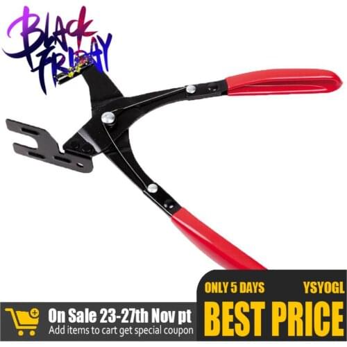 Car Carbon Steel Exhaust Hanger Removal Pliers Exhaust Pipe Hanger Remover Pliers rubber pad Removal Stretcher Repair tool