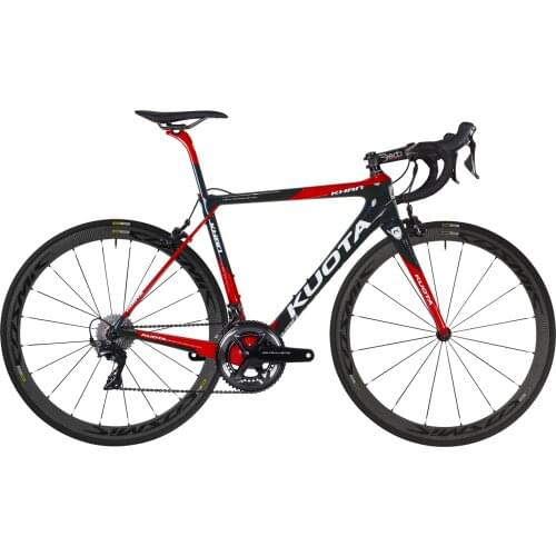 Italy Kuota Road Frameset Khan Black/Red Team Version