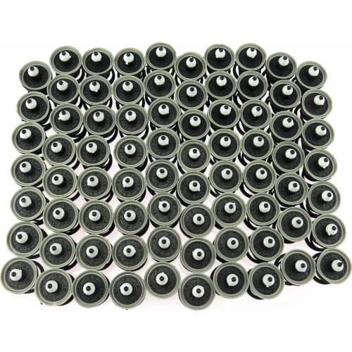 SCJYRXS 100 Pcs Interior Door Trim Panel Push Type Fastening Clips 7L6868243 7L6 868 243 For TT Q3 Q5 A4 Golf MK6 Passat B6 B7