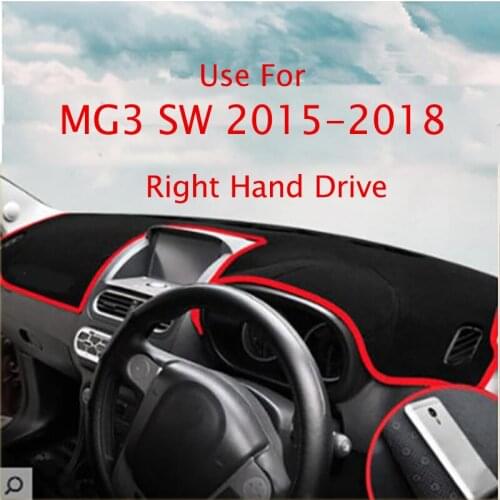 TAIJS Factory Anti cracking High Quality Polyester Fibre Car Dashboard Cover For MG3 SW 2015 2016 2017 2018 Right Hand Drive
