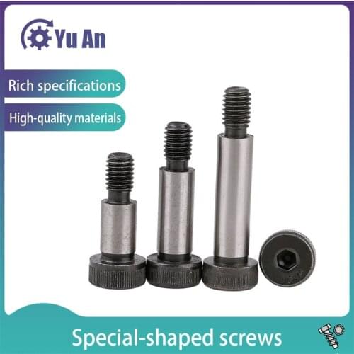 Level 12.9 Stud Screw Contour Screw Hexagon Shaft Pin Shoulder Limit Screw M8 M10 2PCS