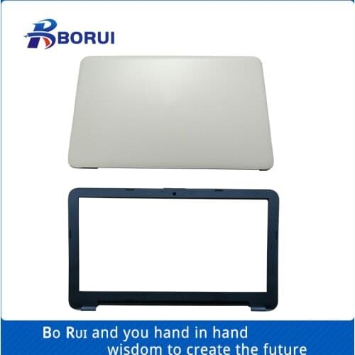 Laptop LCD Back Cover/ LCD Front Bezel FOR HP Pavilion 15 15-AC 15-AF TPN-C125 P/N 843212-001 AP102000210 A and B shell