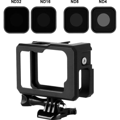 CNC Protective Frame for GoPro Hero 9 Black Camera Metal Case Border for Hero9 Cover Housing Shell Mount Base for Gopro9