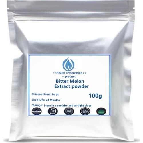 Health Food Bitter Melon Extract Momordica Charantia powder Control Blood Sugar Bitter Gourd Supplement Balsam Pear
