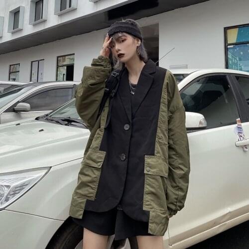 Jacket Women Harajuku Womens Spring Jacket College Party Baseball Jacket Vintage Jacket Boho Womens Clothing 2021 Fashion Slim
