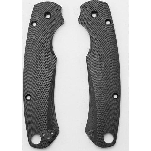 1 Pair G10 Handle Patch DIY Anti-slip Grips Slab Blank Scales Decor Material For Paramilitary 2/C81 Professional Handle Patches