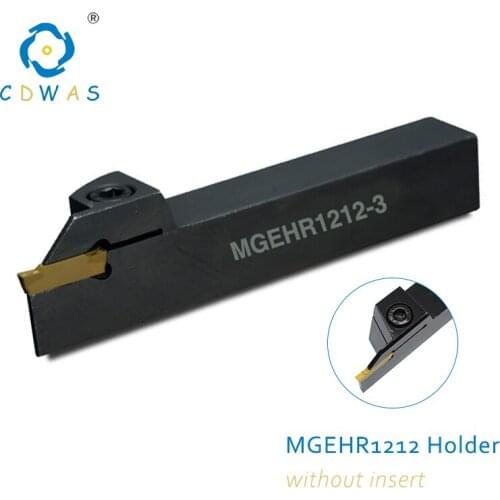 1PC MGEHR1212 1.5 2 3 mm grooving turning tool cnc holder for mgmn 150 200 300 pc9030 nc3020 grooving carbide inserts lathe tool