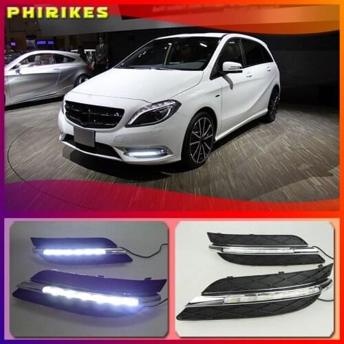 2pcs For Mercedes-Benz for W245 B180 B150 B170 B200 DRL Daytime Running Light 2008-2010 year
