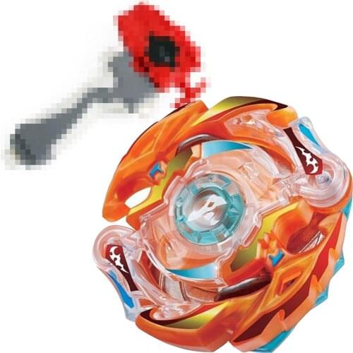 Spinning Top BURST B-75 Booster Blaze Ragnaruk.4C.FI Kids Toy Top + Hand Grip + Launcher