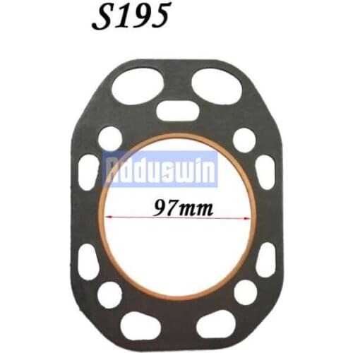 Water-cooled diesel engine Chang-chai S195/S1100/S1105/S1110/S1115 cylinder head gasket T0310