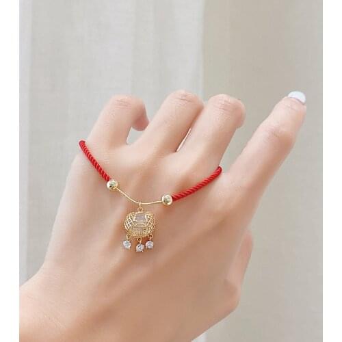 Etrendy Bracelets Red Thread