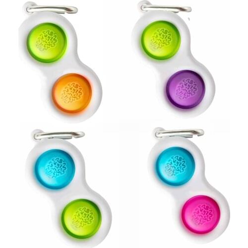 Fidget Simple Dimple Toy Stress Relief Hand Fidget Toys For Kids Adults Early Educational Autism Special Need Decompression Toys