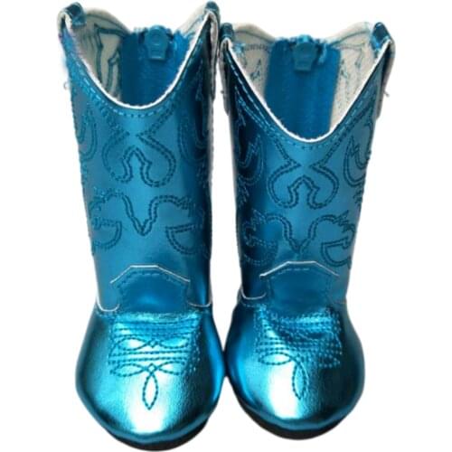 Doll boots for new born baby Doll Shoes fit For 18 inch girl Doll boot mini shoes