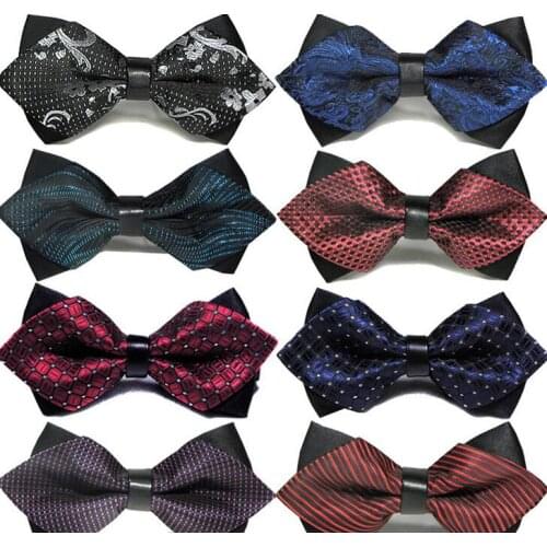 Hot Selling Bow Ties Formal Commercial Bow Tie Fashion Mens Bowties for Boys Accessories Butterfly Cravat Bowtie Butterflies