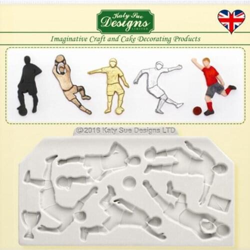 Luyou 1PCS Football Shape Silicone Soap, Chocolate, Cake Silicone Cake Molds, Fondant Cake Decorate Tools FM1342