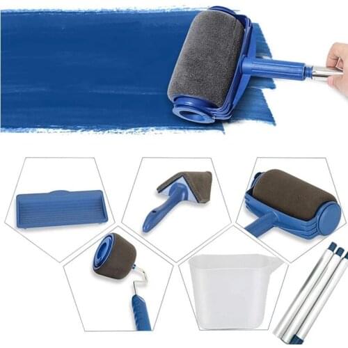 Multifunction Paint Runner Roller Kit Pro Corner Brush Household Office Wall Decorate DIY Handle Painting Set Tools Rollers