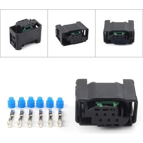 New Connector w 6 Pins and 6 Seals for Bosch Electronic Throttle Body Auto Accessories Parts