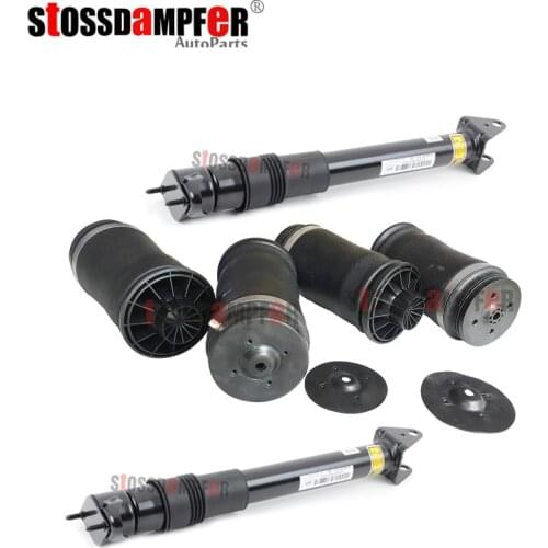 StOSSDaMPFeR 6pcs Shock Absorber Rear Suspension Spring Bag Fit Mercedes-Benz W164 ML X164 GL 1643202431 1643200625 1643201025