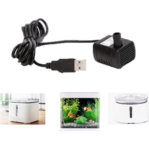 X6HD Submersible Pump 3W Ultra Quiet Fountain Water Pump 200L/H with 0.4-1.5ft High Lift for Aquarium Fish Tank Pond