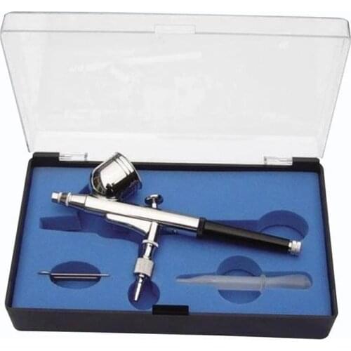 ABS130 Airbrush Kit 0.3mm 7cc Dual-Action Airbrush Sprayer Painting Tool Tattoo Nail Trigger Control