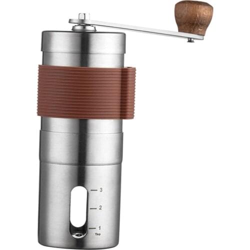 Manual Coffee Grinder Adjustable Setting for Espresso French Press Camping