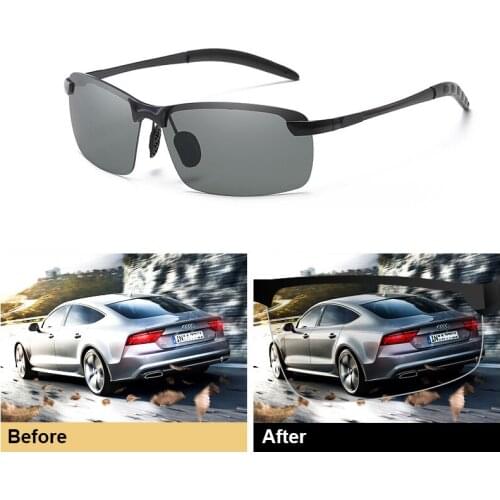 Car Driving Day and Night Photochromic Sunglasses For Volkswagen POLO Golf 5 6 7 Passat B5 B6 B7 Bora MK5 MK6 Tiguan