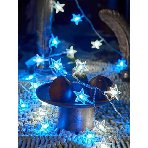 LED Small String Snowflake Light Christmas Decorations Lights Festival Lighting Party Room Decorations Гирлянда Светодиодная