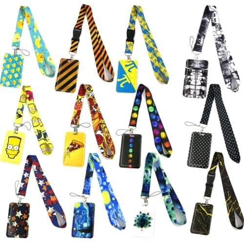 Key lanyard Car Key Chain ID Card Pass Gym Mobile Phone Badge Kids Keys Ring Holder Jewelry Decorations