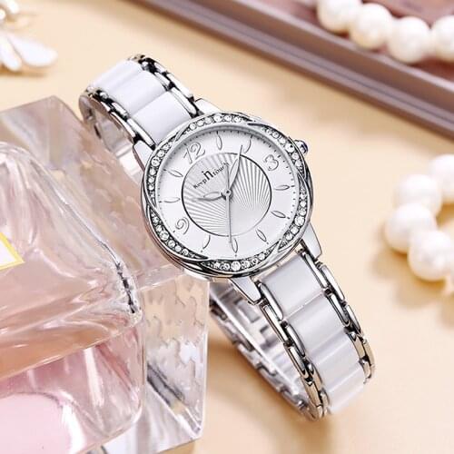 TDATMS Womens Silver Watch
