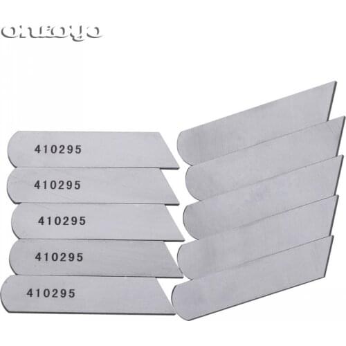 10PCS Lower Knife Bernette Serger Overlock For JUKI MO-613 MO-634 644 655 Others #410295 STRONG H