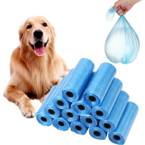 20 Rolls/Pack Dog Poop Bag Trash Garbage Bags Pets Cat Outdoor Waste Collection Bag Dog Waste Pick Up Supplies