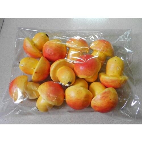 8cm mature orange Simulation fruit Mini Fruit model simulation fruit vegetable set fake fruit decorative accessories